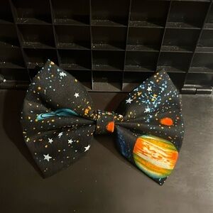 Galaxy hair bow